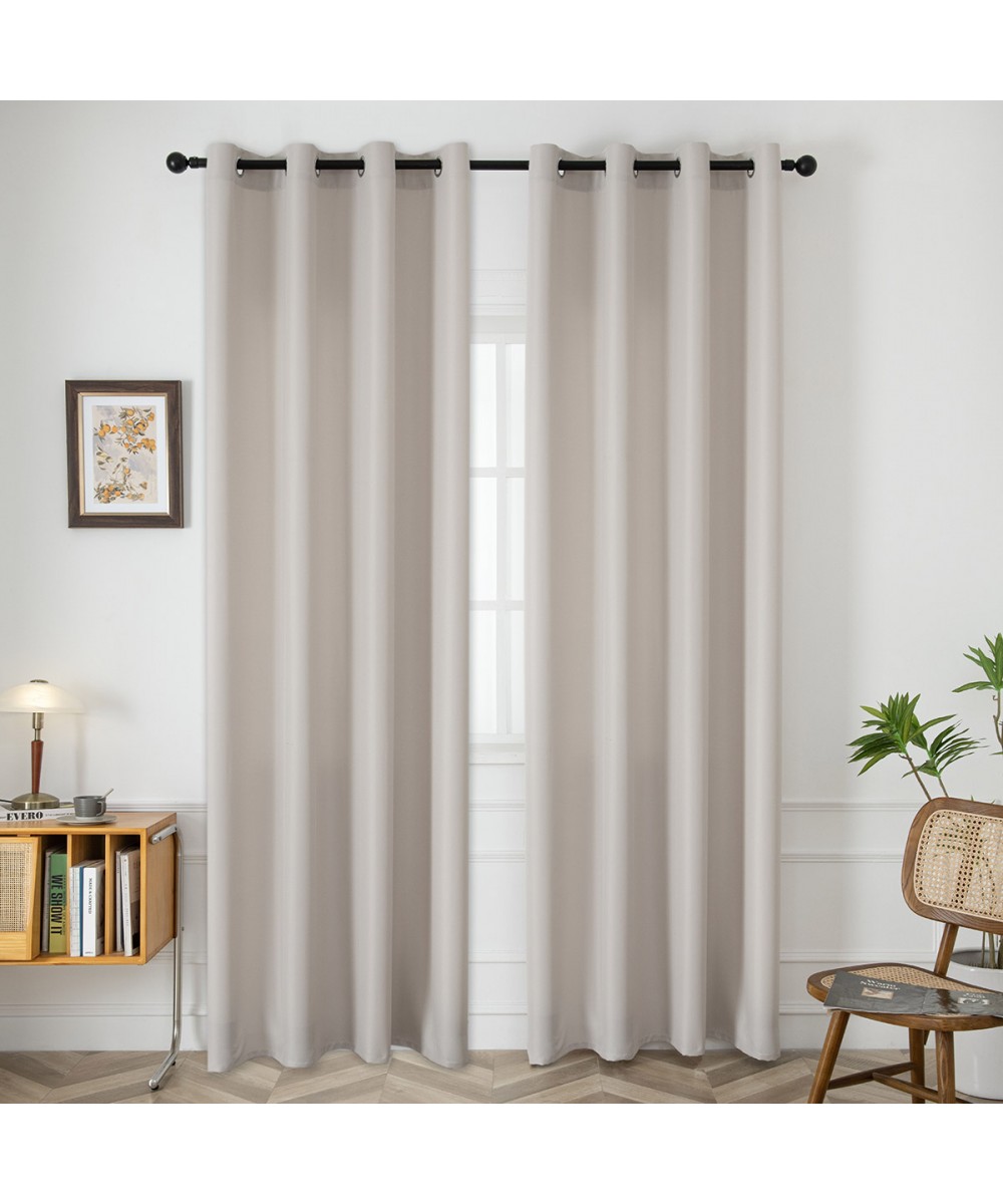 Medium shade curtain fabric Effect Art 8443 Φ320 Ecru Beauty Home