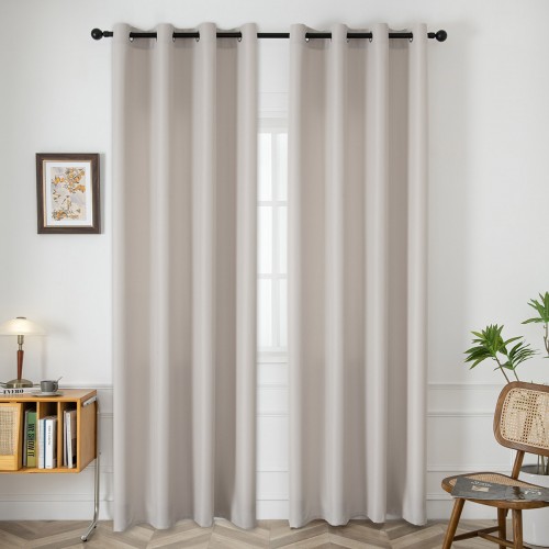 Medium shade curtain fabric Effect Art 8443 Φ320 Ecru Beauty Home