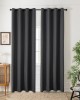 Blackout jacquard shading curtain fabric Glare Art 8444 Φ280 Anthracite Beauty Home