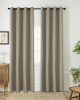 Blackout jacquard shading curtain fabric Glare Art 8444 Φ280 Sand Beauty Home