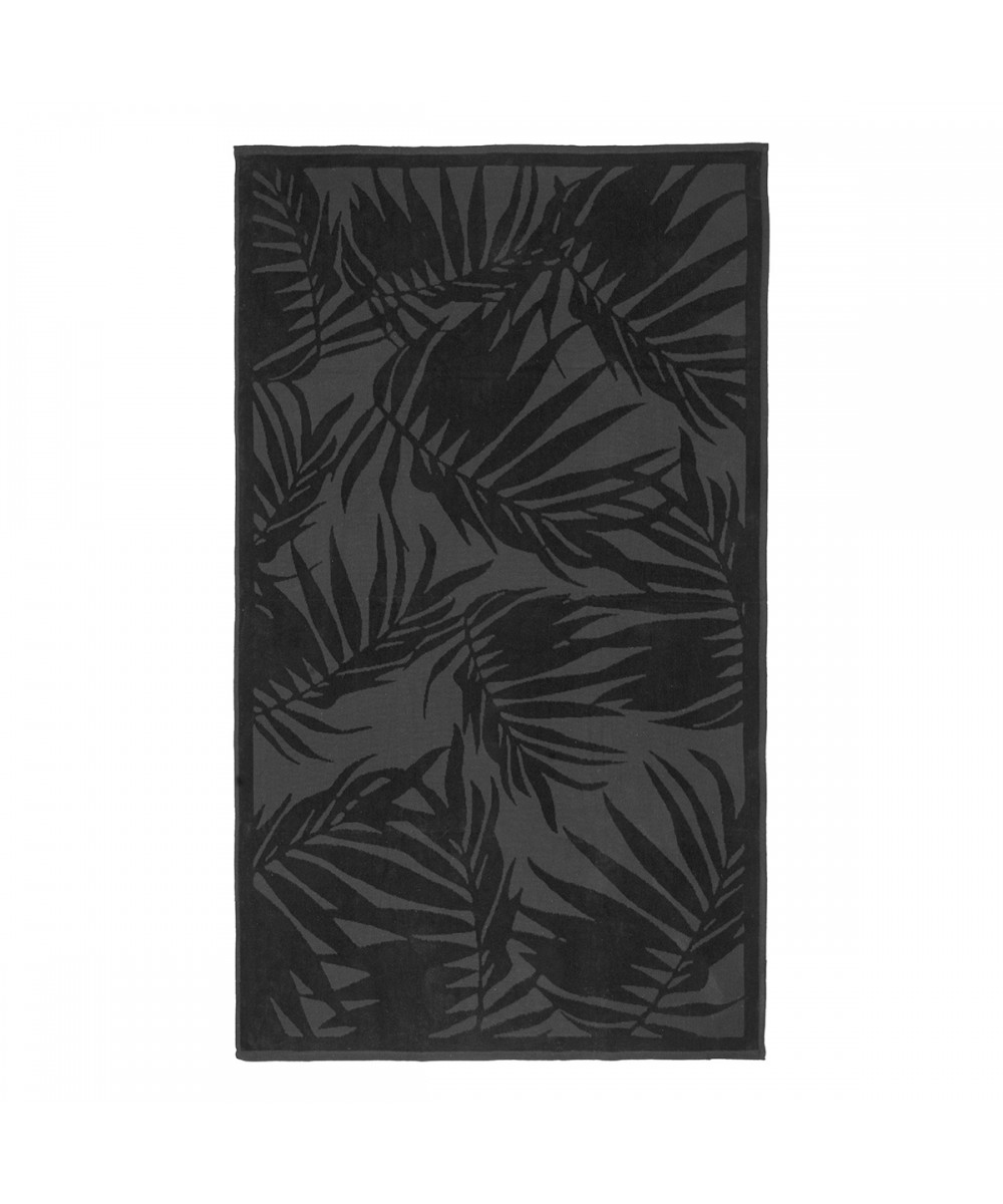 Beach towel Art 2231 86x160 Charcoal Beauty Home