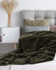 Bernese Art 10500 monochromatic blanket in 8 shades 220x240 Green Beauty Home