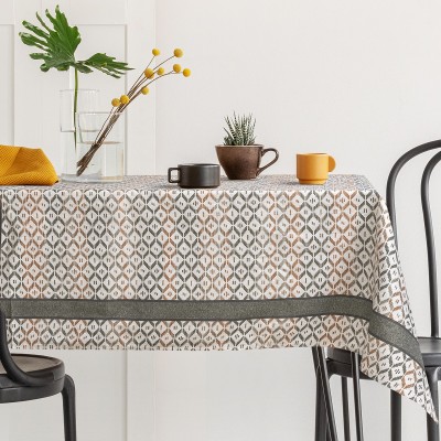 Tablecloth Curry Art 8483 Printed 140x140 Beauty Home