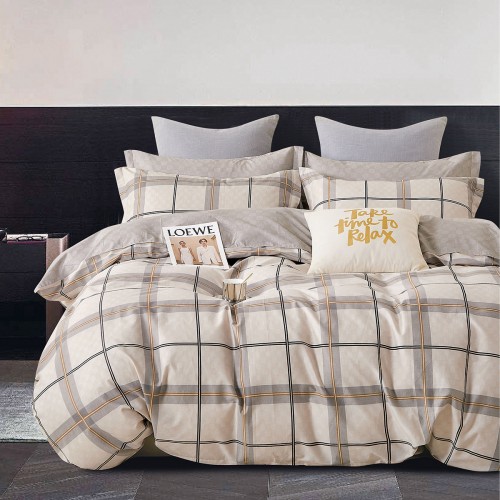 Extra double bedspread set Art 12133 Eliza 220x240 Beige Beauty Home