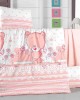 Baby sheet set Art 5611 100x150 Salmon Beauty Home