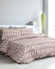 Single sheet set with elastic Barbados Art 12182 100x200 30 Salmon Beauty Home