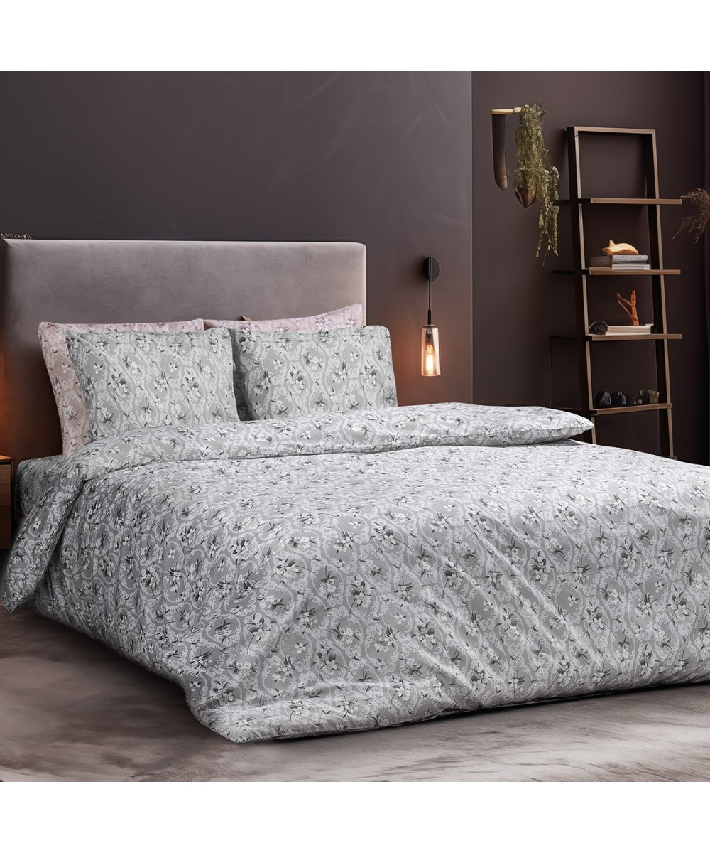 Extra double bedspread set Mysrique Art 12188 230x250 Gray Beauty Home