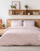 Single bedspread set Cays Art 12189 160x240 Salmon Beauty Home