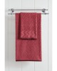 Face towel Art 3238 50x90 Red Beauty Home