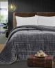 Κουβερτοπάπλωμα king size Art 12511 240x260 Γκρι   Beauty Home