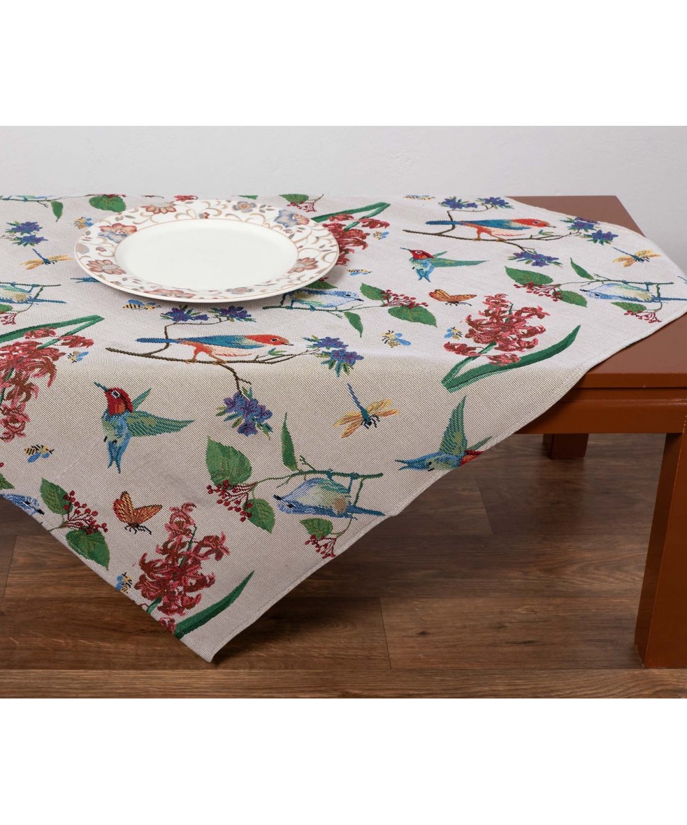 Fabric tablecloth (140cm x 180cm) garden