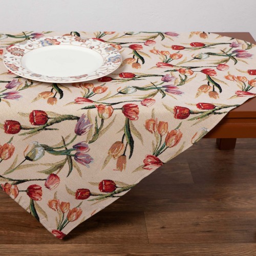 Fabric tablecloth (140cm x 180cm) tulip