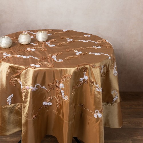 Satin Rotunda (150cm rd) 6271 Gold