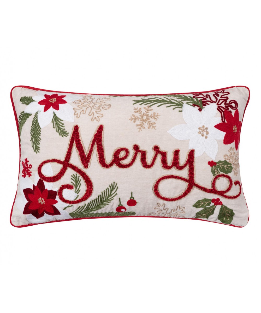 Christmas pillowcase HP52216R (35cm x 60cm) ivory