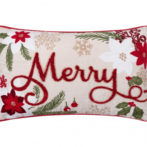 Christmas pillowcase HP52216R (35cm x 60cm) ivory