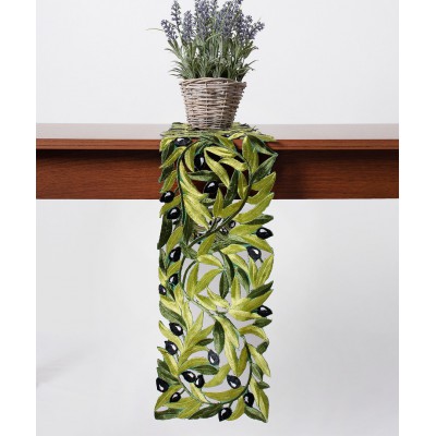Τραβέρσα 2352 (20cm x 120cm) μαύρη ελιά