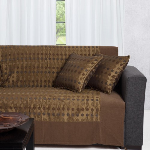 RICHTARIA 602 dots (150cm x 180cm) olive