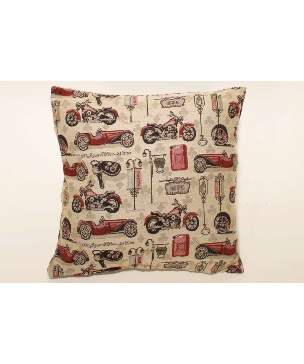 CUSHION (45cm x 45cm) CARS AND BIKES