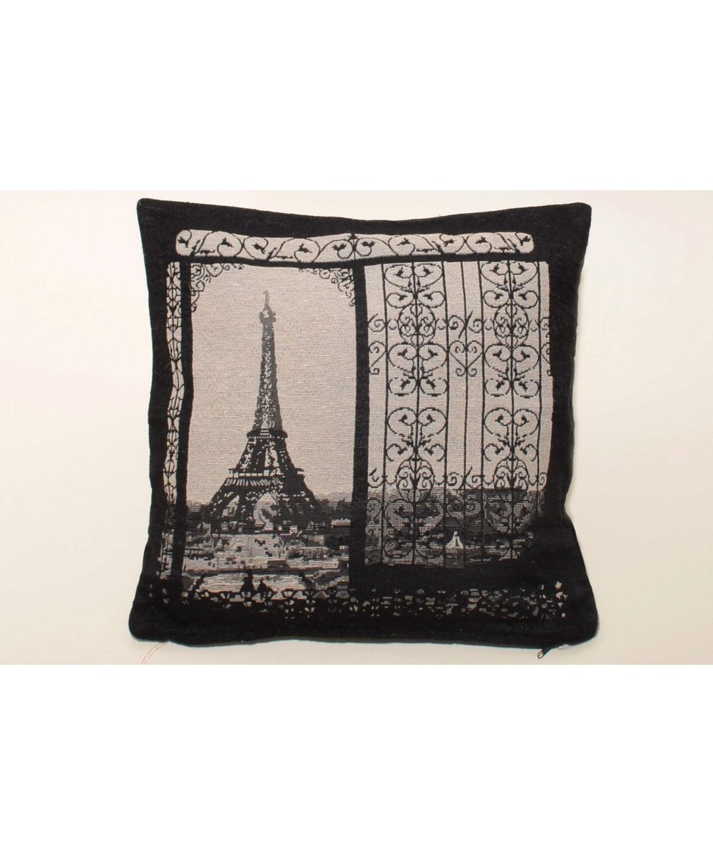 CUSHION (45cm x 45cm) EIFFEL TOWER