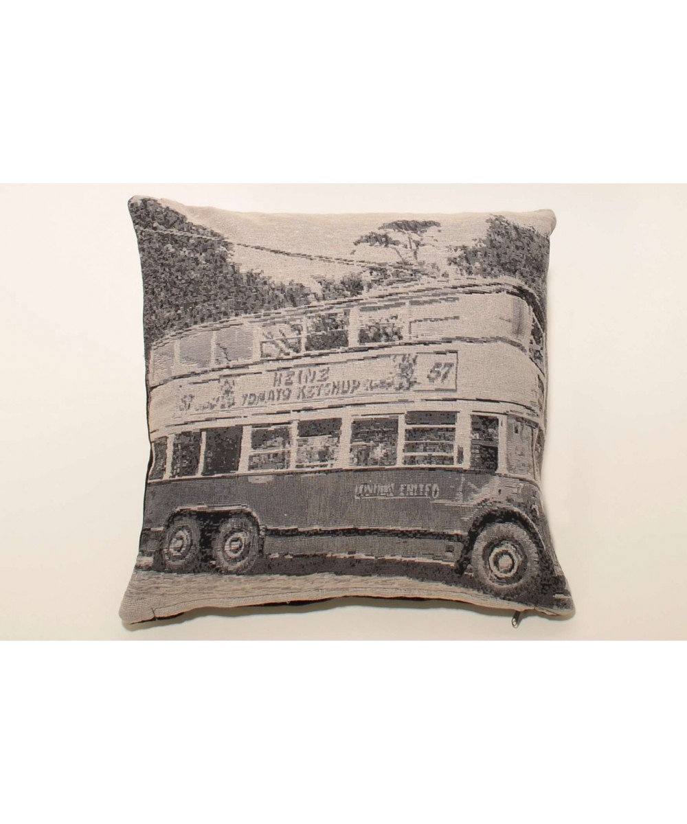 ΜΑΞΙΛΑΡΟΘΗΚΗ (45cm x 45cm) ENGLISH BUS BLACK 