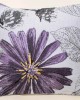 PILLOWCASE (45cm x 45cm) FLOWER PURPLE