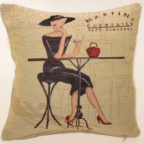 CUSHION (45cm x 45cm) MARTINI