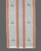 curtain 315 (60cm x 130cm) orange with tie