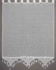 curtain 2003/1 (130cm x 240cm) white with tie