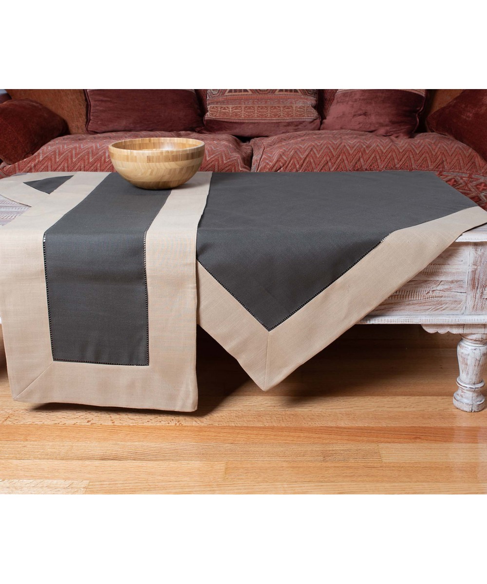 tablecloths (140cm x 180cm) bg17 beige/brown