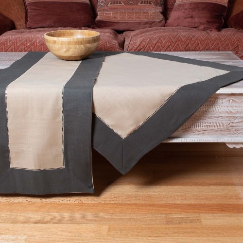 tablecloths (160cm x 220cm) bg17 brown/beige