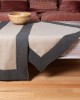 tablecloths (160cm x 220cm) bg17 brown/beige