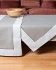 tablecloths (160cm x 220cm) bg17 light gray/dark gray