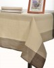 tablecloths nx031 (160cm x 220cm) gray brown corner