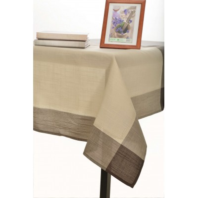 tablecloths nx031 (160cm x 250cm) gray brown corner