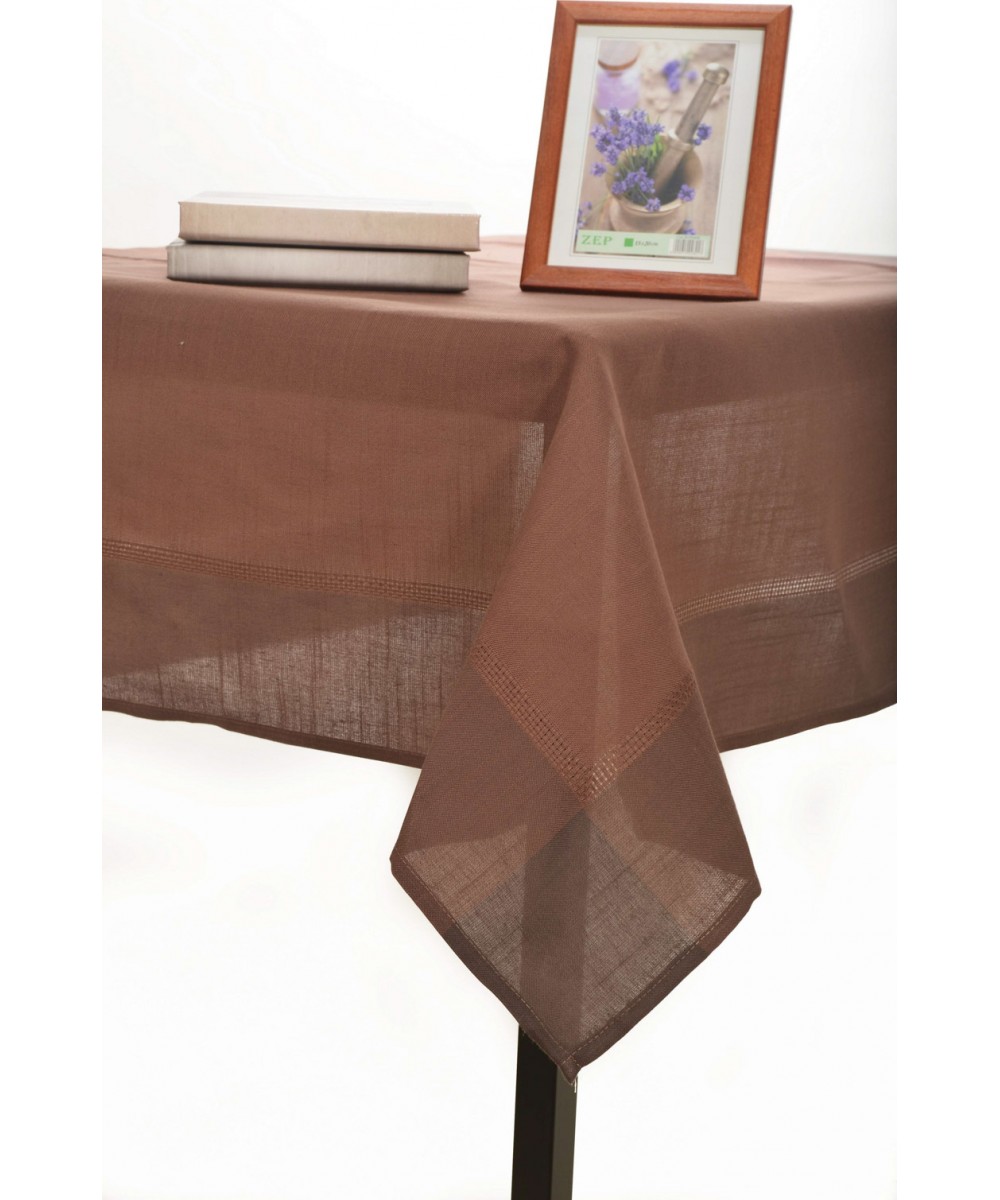 tablecloths nx031 (135cm x 175cm) dark brown