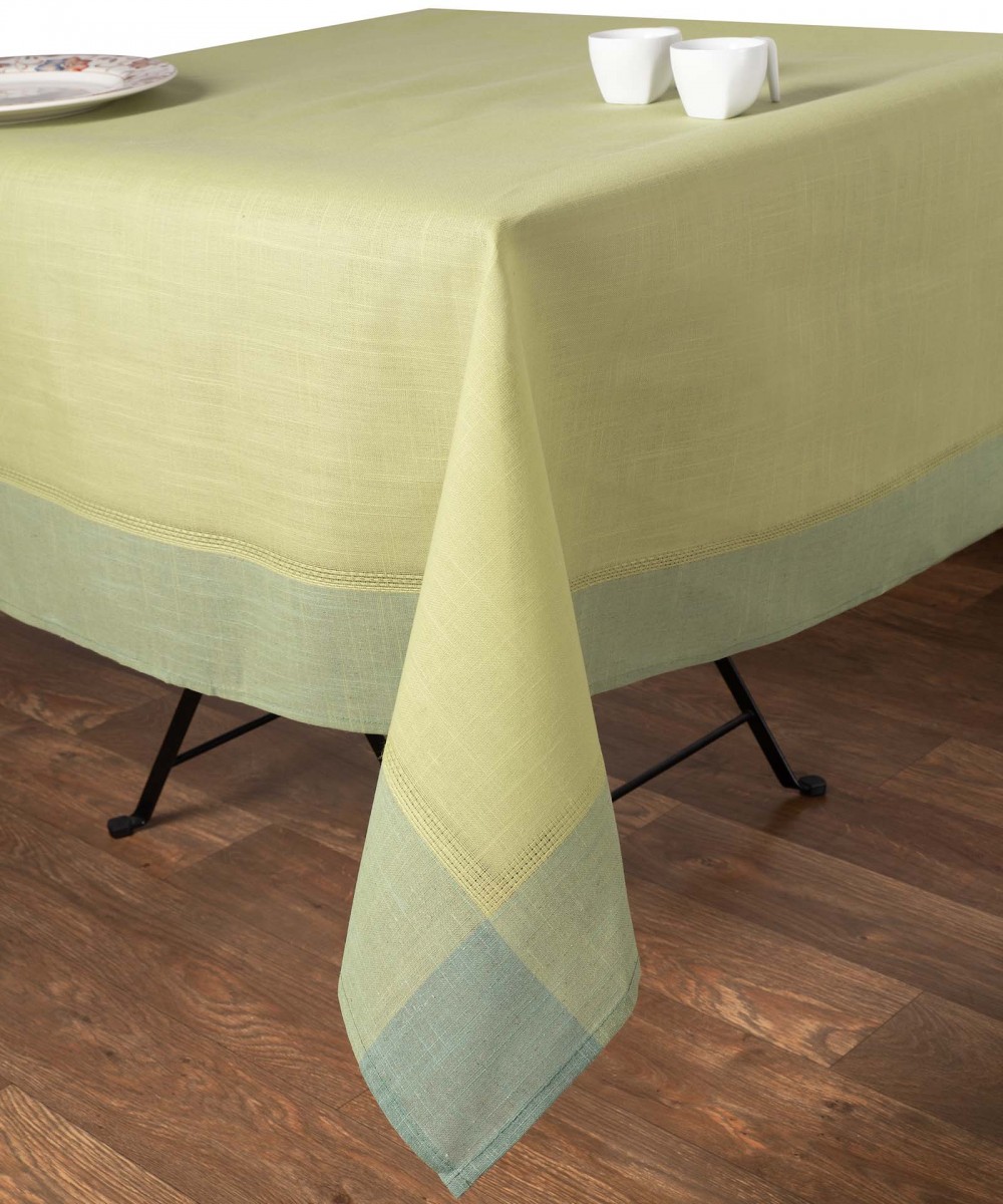 tablecloths nx031 (160cm x 220cm) green linen