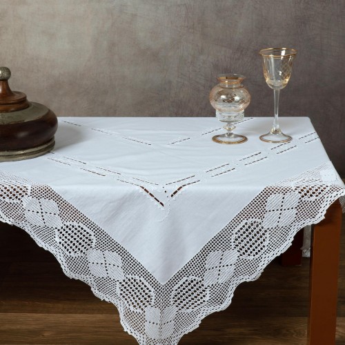 Handmade tablecloth 6220 (140cm x 140cm)