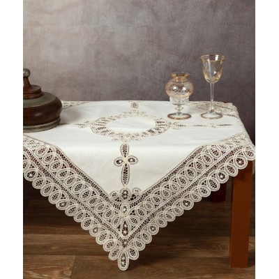 Tablecloths 4002 (140cm x 180cm) beige