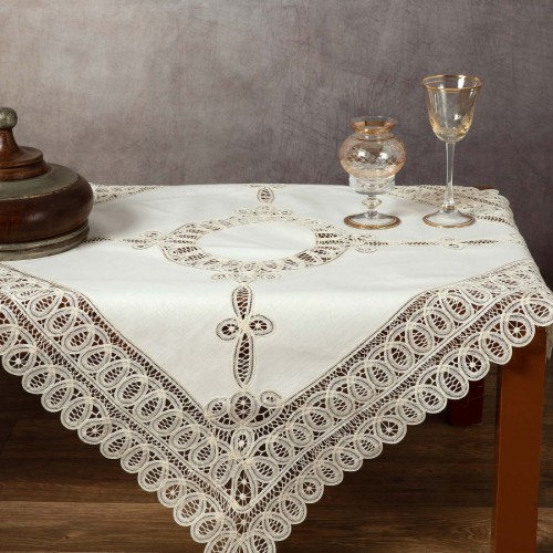 Tablecloths 4002 (140cm x 180cm) beige