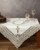 Tablecloths 4002 (140cm x 180cm) beige