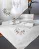 Tablecloth N5 (160cm x 210cm) oval ivory