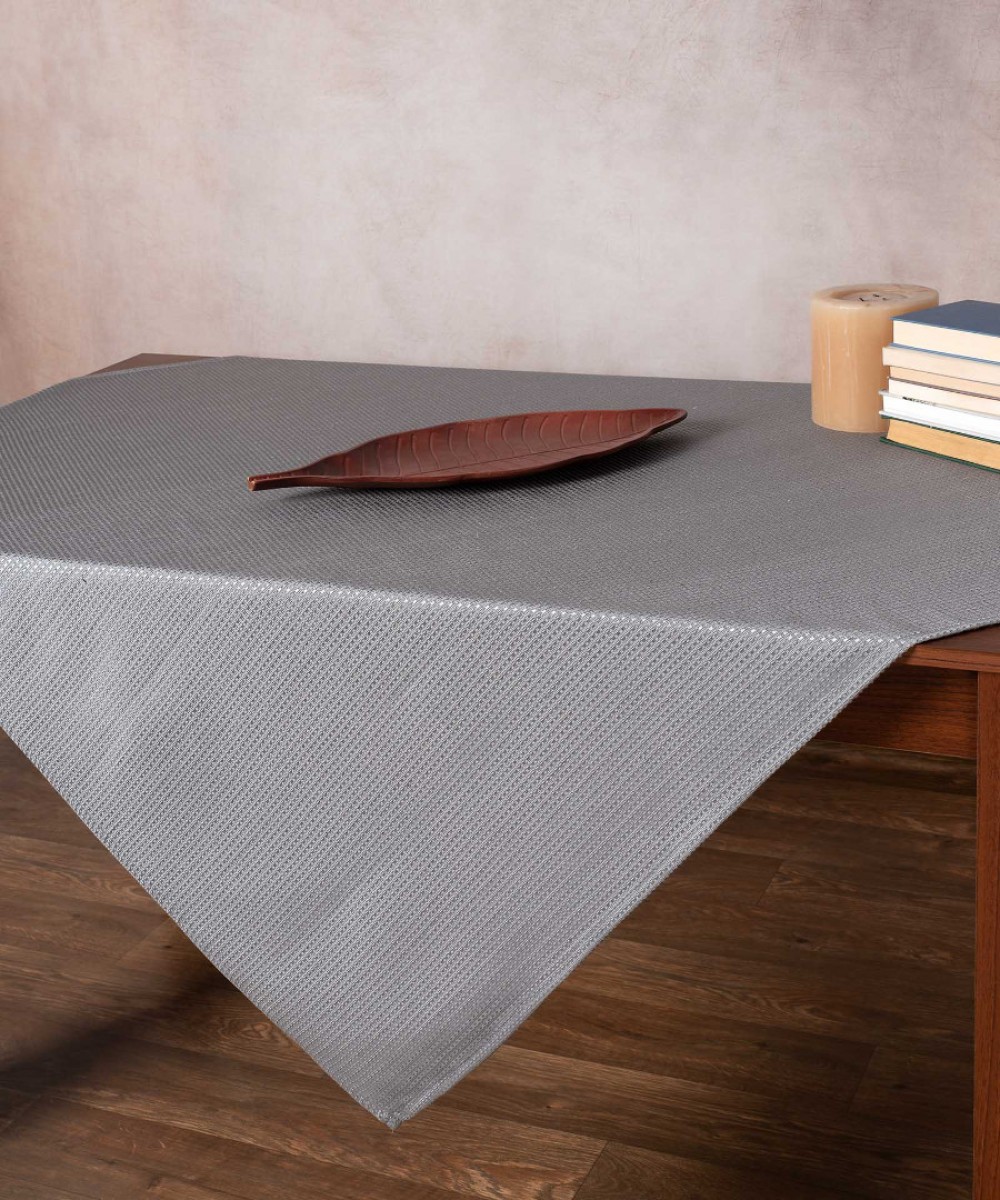 Tablecloth NELLY (150cm x 210cm) gray