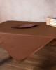 NELLY tablecloth (150cm x 210cm) brown