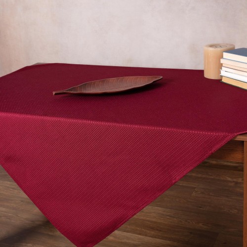 NELLY tablecloth (150cm x 210cm) burgundy