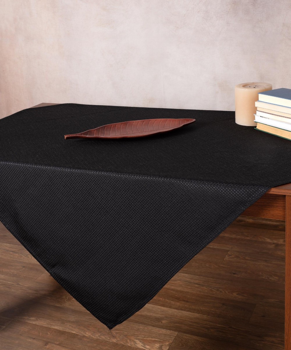 NELLY tablecloth (150cm x 210cm) black