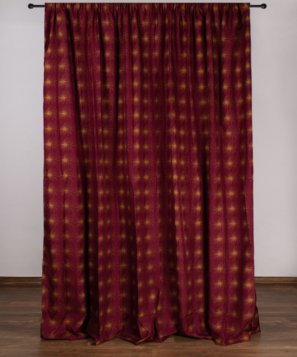 Curtain nx6101 (300cm x 275cm) with burgundy tress