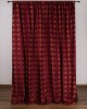 Curtain nx6101 (300cm x 275cm) with burgundy tress