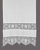 curtain 097 (90cm x 130cm) white with tunnel