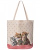 Bag with print (45cm x 38cm) kittens