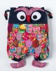 Owl backpack (40cm x 30cm) blue